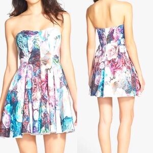 NWT BARDOT Dusk Flora Rosie Springtime Dress